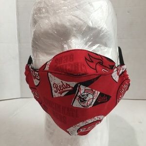 Cincinnati Reds cotton face mask, Reds Face Cover.